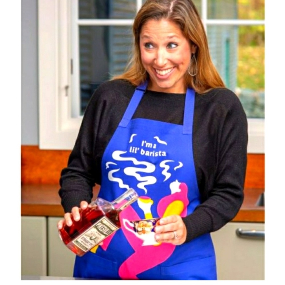 Blue Q I'm A Lil' Barista Funny Cooking and Coffeemaking Apron Unisex